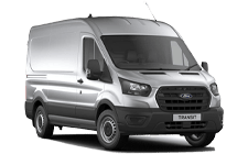 Car Hire Middleton - Silver Ford Transit Long Wheelbase - Van hire Middleton