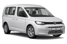 Car Hire Middleton - White Caddy Van - Van hire Middleton